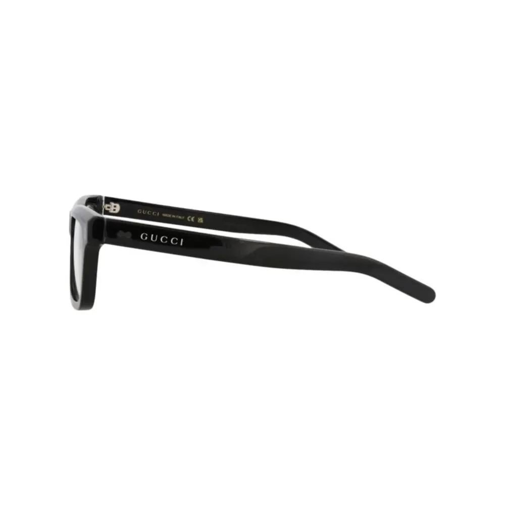 Gucci Square-Frame Recycled Acetate Optical Frames Black Mens